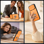 For Xiaomi Redmi K90 Pro Max 5G Case with Slide Camera Cover Kickstand PC + TPU Protective Phone Shell