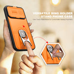For Xiaomi Redmi K90 Pro Max 5G Case with Slide Camera Cover Kickstand PC + TPU Protective Phone Shell