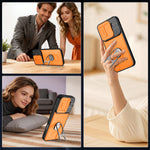 For Oppo Find X9 Pro 5G Case with Slide Camera Cover Kickstand PC + TPU Protective Phone Shell