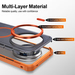 For Huawei Mate 80 Pro Max Magnetic Case Electroplated Frame Skin-touch TPU+PC Phone Cover