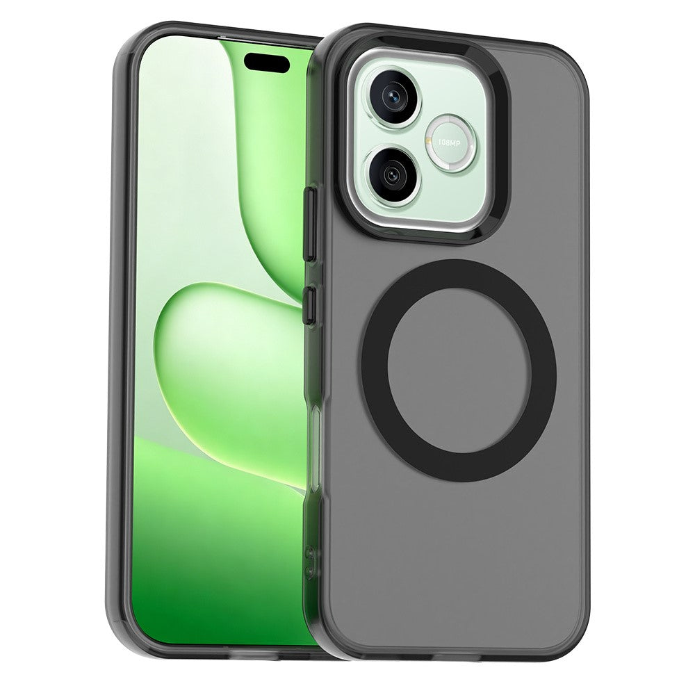 For Honor 600 Lite 5G Magnetic Case Anti Drop Hybrid Phone Back Cover