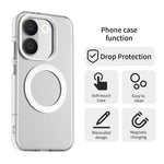 For Xiaomi Poco X8 Pro 5G / Redmi Turbo 5 5G Magnetic Case Anti Drop Hybrid Phone Back Cover