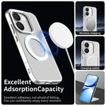 For Xiaomi Poco X8 Pro 5G / Redmi Turbo 5 5G Magnetic Case Anti Drop Hybrid Phone Back Cover