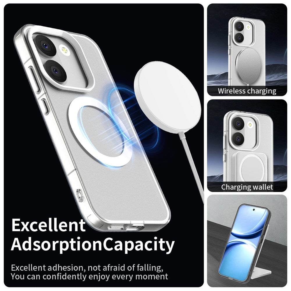 For Xiaomi Poco X8 Pro 5G / Redmi Turbo 5 5G Magnetic Case Anti Drop Hybrid Phone Back Cover