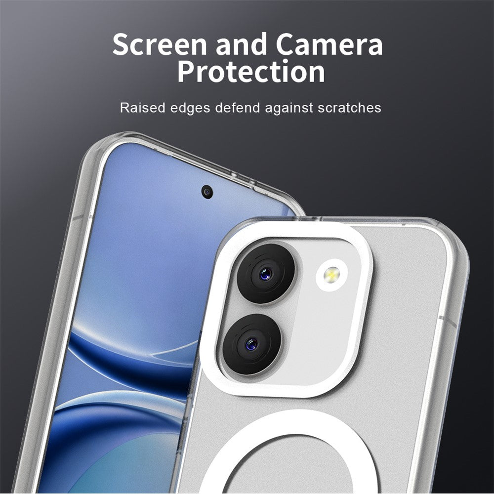 For Xiaomi Poco X8 Pro 5G / Redmi Turbo 5 5G Magnetic Case Anti Drop Hybrid Phone Back Cover