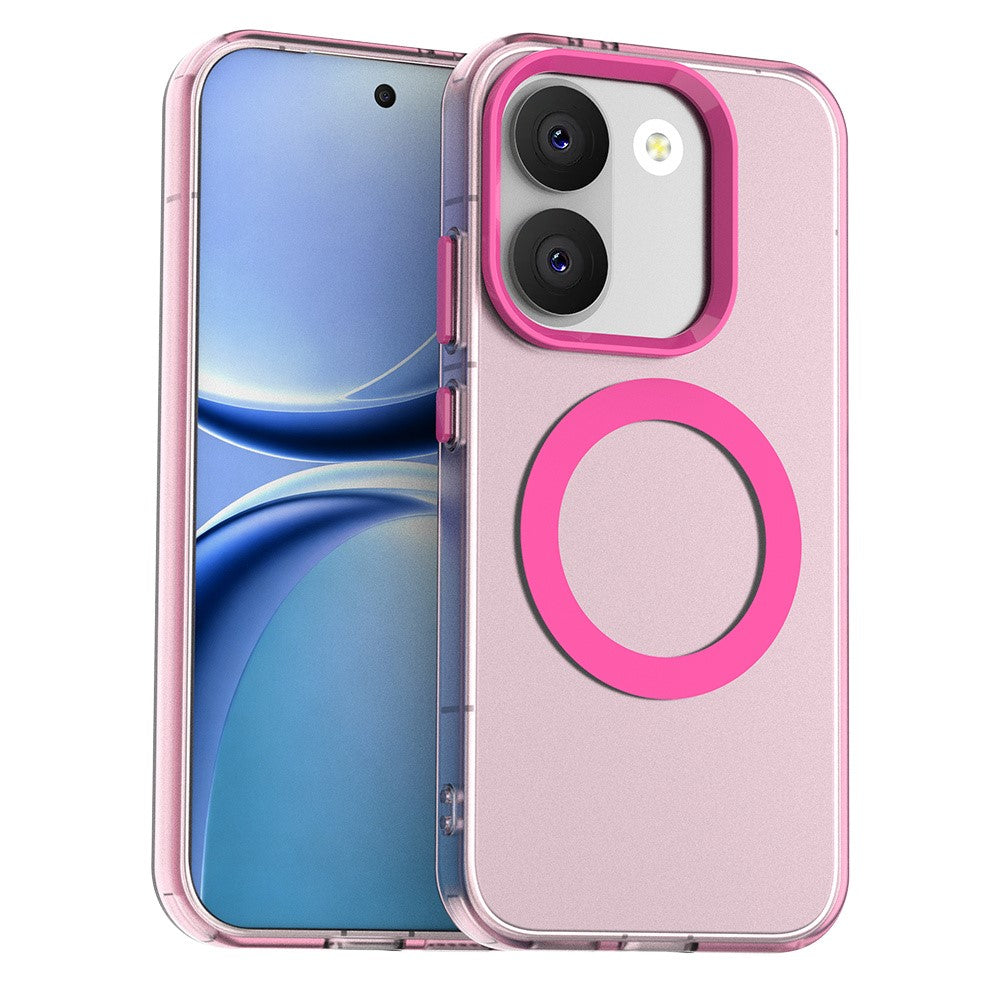 For Xiaomi Poco X8 Pro 5G / Redmi Turbo 5 5G Magnetic Case Anti Drop Hybrid Phone Back Cover