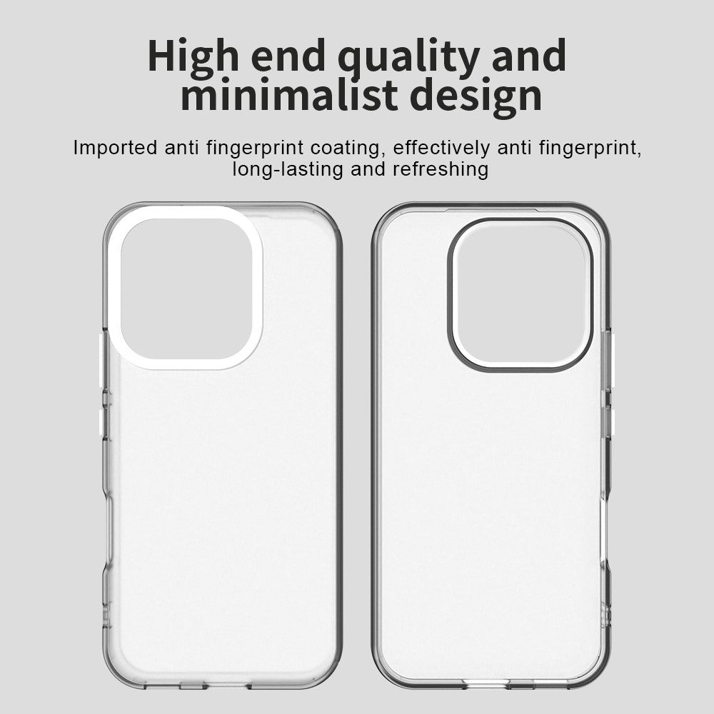 Til Honor 600 Lite 5G Cover PC + TPU + PET Mat Anti-Tab Telefon Bagcover