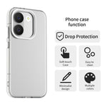 For Xiaomi Poco X8 Pro 5G / Redmi Turbo 5 5G Case PC + TPU + PET Matte Anti-Drop Phone Back Cover
