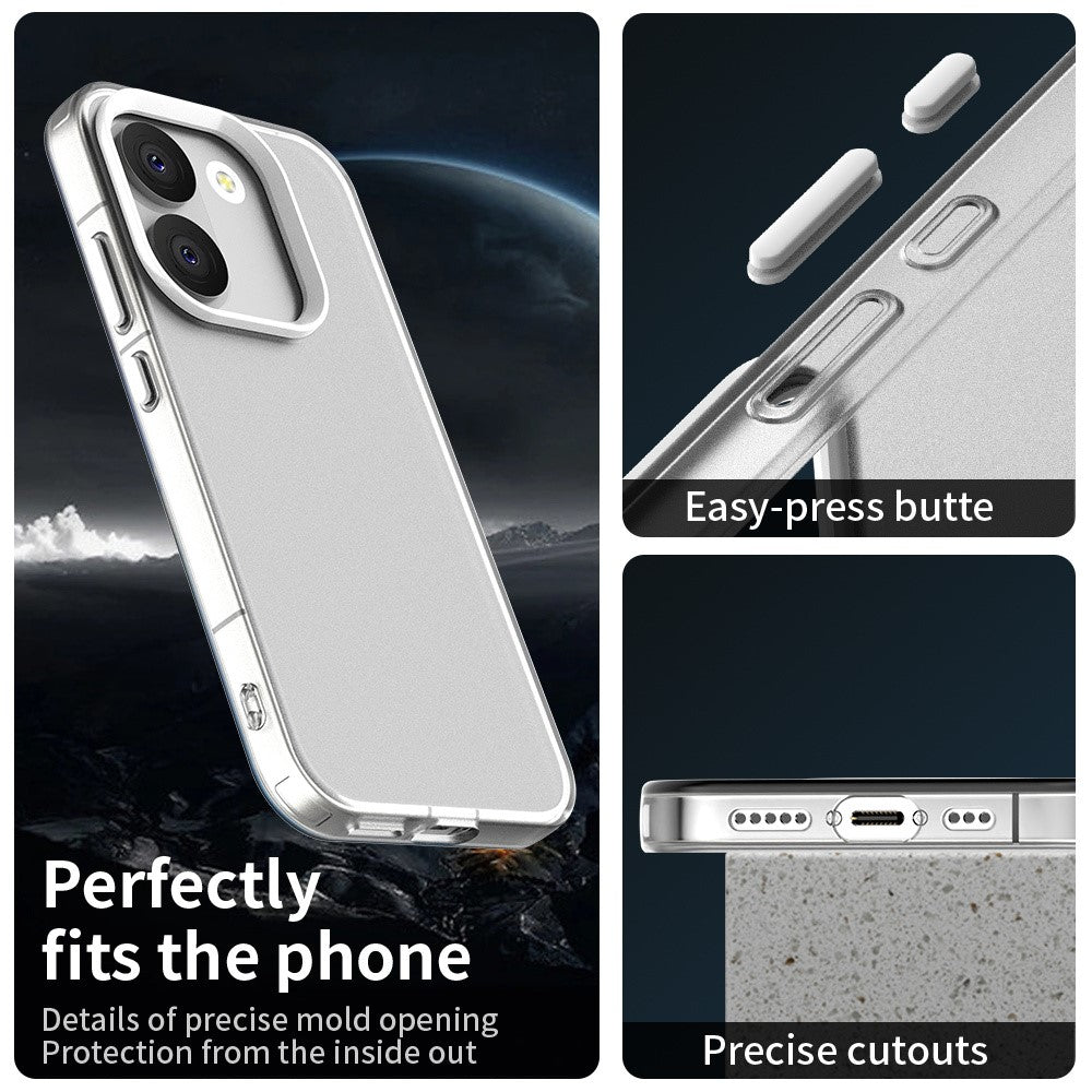 For Xiaomi Poco X8 Pro 5G / Redmi Turbo 5 5G Case PC + TPU + PET Matte Anti-Drop Phone Back Cover