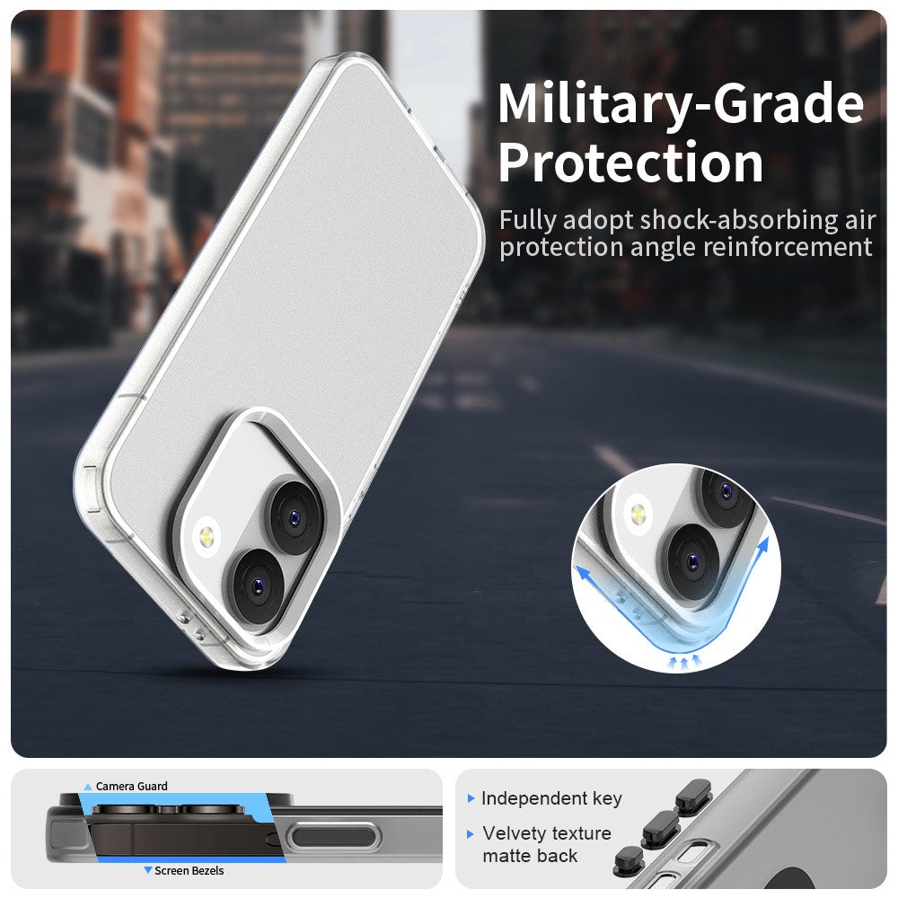 For Xiaomi Poco X8 Pro 5G / Redmi Turbo 5 5G Case PC + TPU + PET Matte Anti-Drop Phone Back Cover