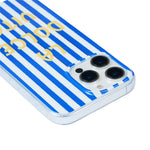 Til iPhone 17 Cover Varmeoverførsel Stribet Mønster Blød TPU Anti-Ridse Telefoncover