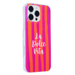 Til iPhone 17 Cover Varmeoverførsel Stribet Mønster Blød TPU Anti-Ridse Telefoncover