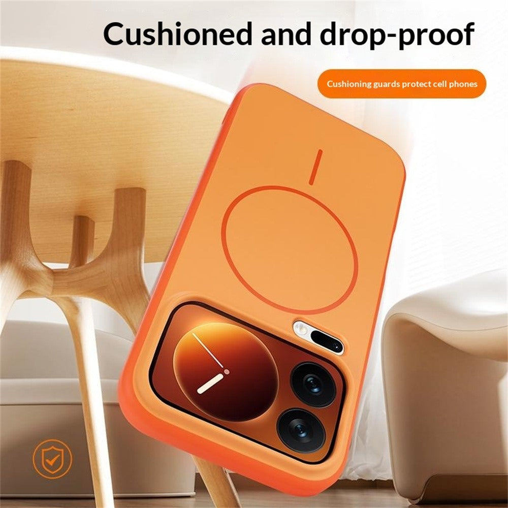 For Xiaomi 17 Pro Max Magnetic Case Skin Feel PC TPU 2 in 1 Shockproof Phone Cover