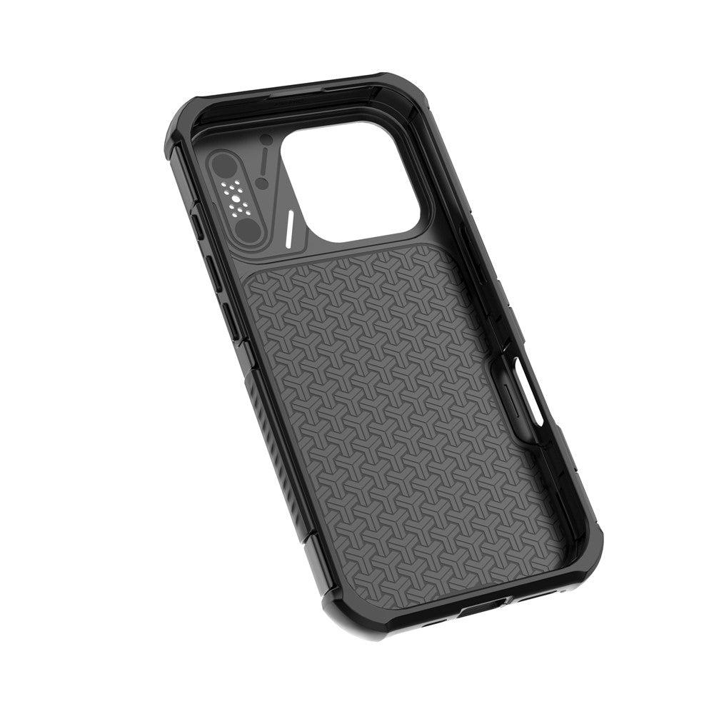 For iPhone 13 Pro Case Shockproof Airbag PC+TPU Phone Cover Compatible with MagSafe