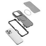For iPhone 13 Pro Case Shockproof Airbag PC+TPU Phone Cover Compatible with MagSafe