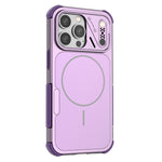For iPhone 13 Pro Case Shockproof Airbag PC+TPU Phone Cover Compatible with MagSafe