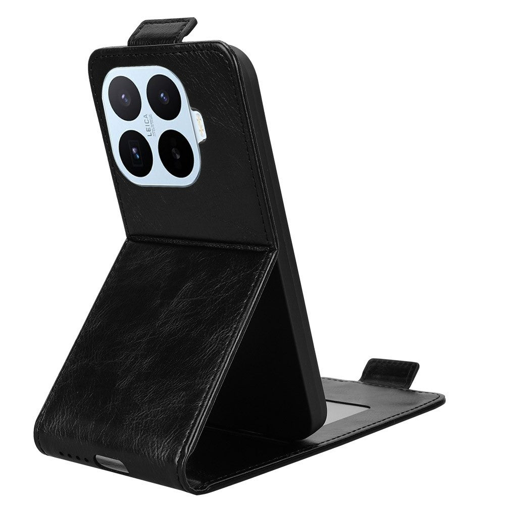 For Xiaomi 17T Stand Case Magnetic Clasp Vertical Flip Leather Phone Cover with Card Holder