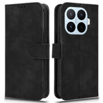 For Xiaomi 17T Leather Case Skin Feel Anti Drop Wallet Stand Flip Phone Cover