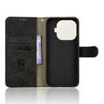 For Xiaomi 17T Leather Case Skin Feel Anti Drop Wallet Stand Flip Phone Cover