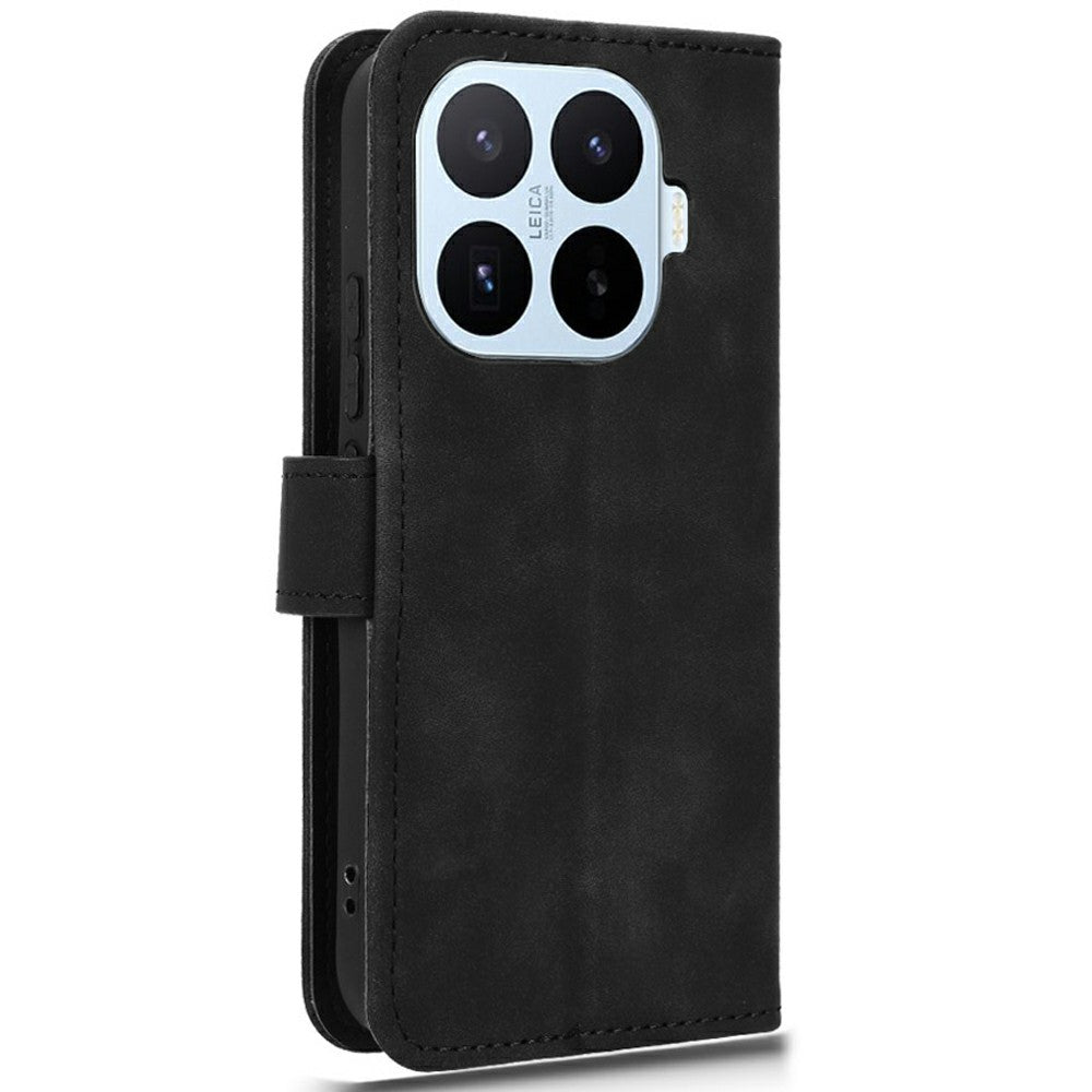 For Xiaomi 17T Leather Case Skin Feel Anti Drop Wallet Stand Flip Phone Cover