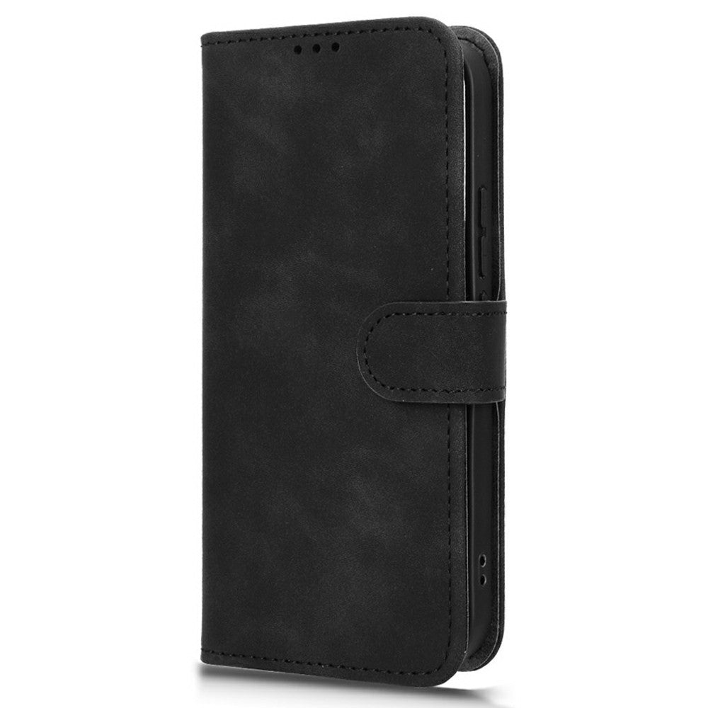 For Xiaomi 17T Leather Case Skin Feel Anti Drop Wallet Stand Flip Phone Cover