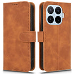 For Xiaomi 17T Leather Case Skin Feel Anti Drop Wallet Stand Flip Phone Cover