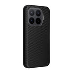 For Xiaomi 17T Case Carbon Fiber Texture Drop-Proof PU Leather Phone Cover