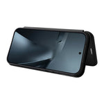 For Xiaomi 17T Case Carbon Fiber Texture Drop-Proof PU Leather Phone Cover