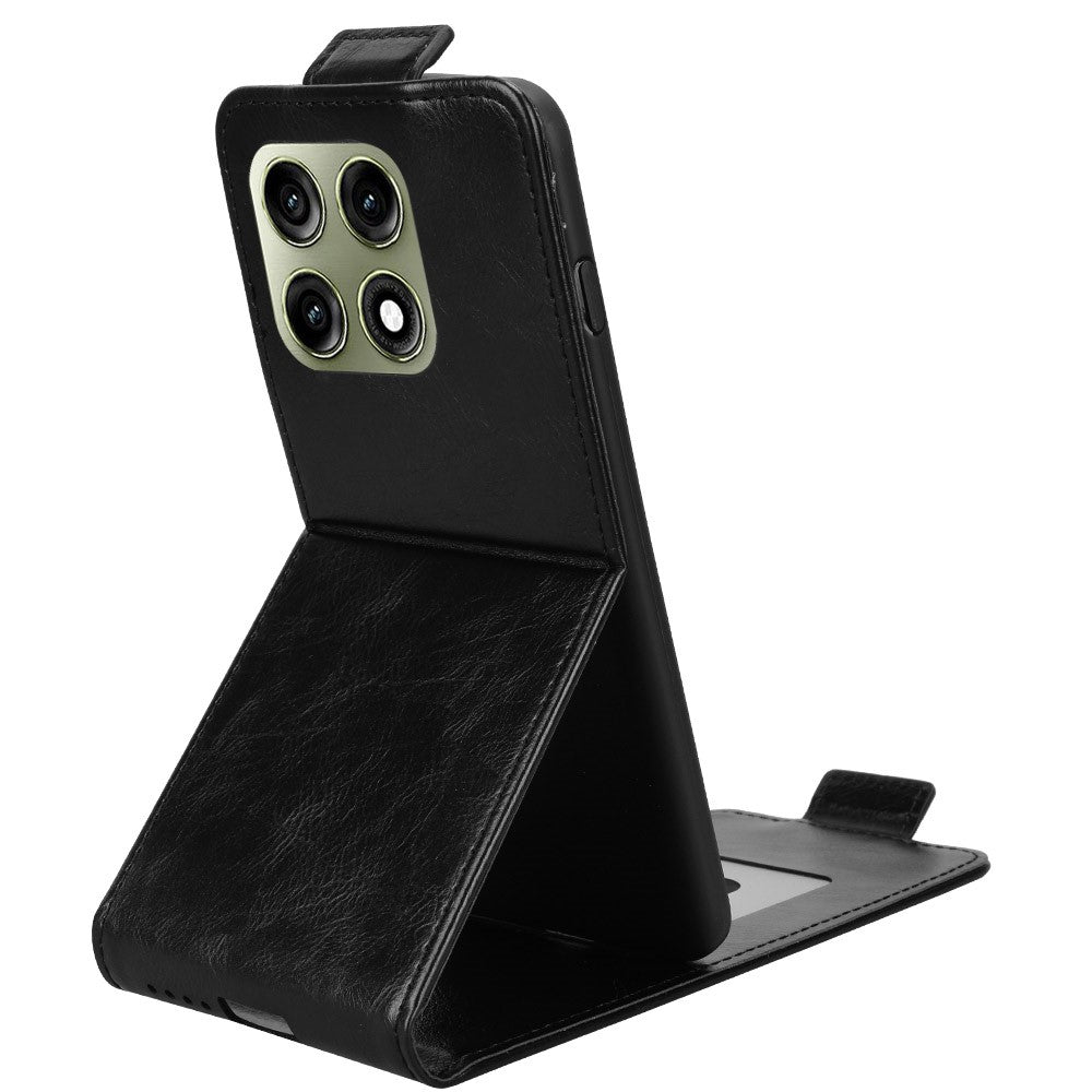 For Motorola Edge 70 Pro 5G Stand Case Magnetic Clasp Vertical Flip Leather Phone Cover with Card Holder