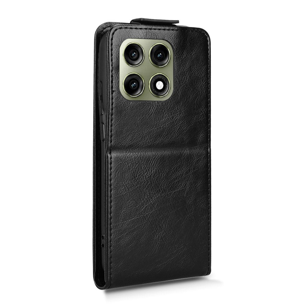 For Motorola Edge 70 Pro 5G Stand Case Magnetic Clasp Vertical Flip Leather Phone Cover with Card Holder