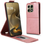 For Motorola Edge 70 Pro 5G Stand Case Magnetic Clasp Vertical Flip Leather Phone Cover with Card Holder