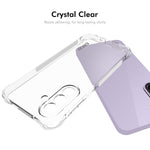 HAT PRINCE for Samsung Galaxy A27 5G ENKAY  Clear Phone Case Shockproof Anti-slip TPU Cover