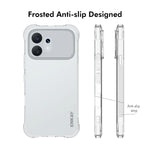 HAT PRINCE til Oppo A6c 4G ENKAY Klart telefoncover Stødsikkert Anti-slip TPU Cover