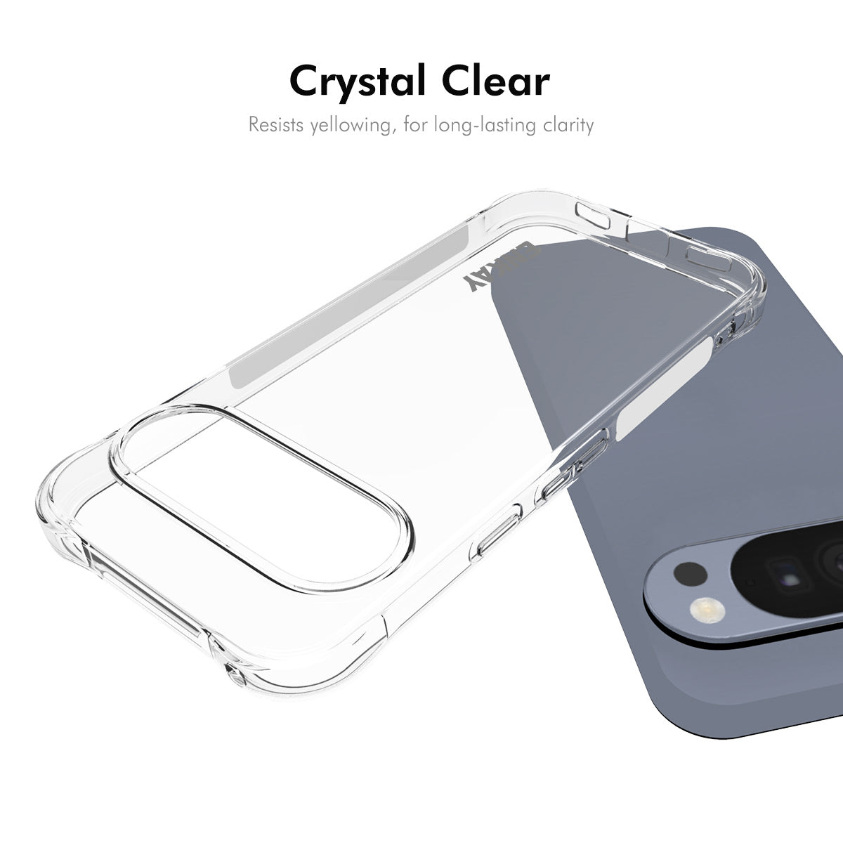HAT PRINCE for Google Pixel 11 Pro ENKAY  Clear Phone Case Shockproof Anti-slip TPU Cover