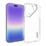 HAT PRINCE til Huawei Pura 90 ENKAY gennemsigtigt mobilcover stødsikkert skridsikkert TPU-cover
