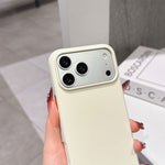 For iPhone 17 Pro Max Magnetic Case Matte Texture Anti-fingerprint Shockproof PC + TPU Phone Cover