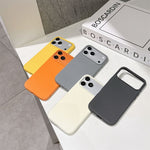 For iPhone 17 Pro Max Magnetic Case Matte Texture Anti-fingerprint Shockproof PC + TPU Phone Cover