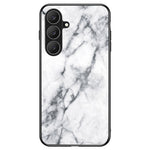 Til Samsung Galaxy S26 FE telefoncover Marmormønster Hærdet glas + PC + TPU beskyttende telefoncover
