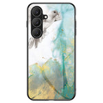 Til Samsung Galaxy S26 FE telefoncover Marmormønster Hærdet glas + PC + TPU beskyttende telefoncover