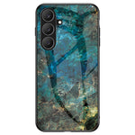 Til Samsung Galaxy S26 FE telefoncover Marmormønster Hærdet glas + PC + TPU beskyttende telefoncover
