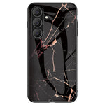 Til Samsung Galaxy S26 FE telefoncover Marmormønster Hærdet glas + PC + TPU beskyttende telefoncover