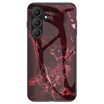 Til Samsung Galaxy S26 FE telefoncover Marmormønster Hærdet glas + PC + TPU beskyttende telefoncover