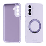 ABEEL For Samsung Galaxy A27 5G Magnetic Case Kickstand Skin Touch Liquid Silicone Phone Cover