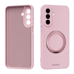 ABEEL For Samsung Galaxy A27 5G Magnetic Case Kickstand Skin Touch Liquid Silicone Phone Cover