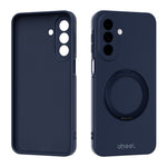 ABEEL For Samsung Galaxy A27 5G Magnetic Case Kickstand Skin Touch Liquid Silicone Phone Cover