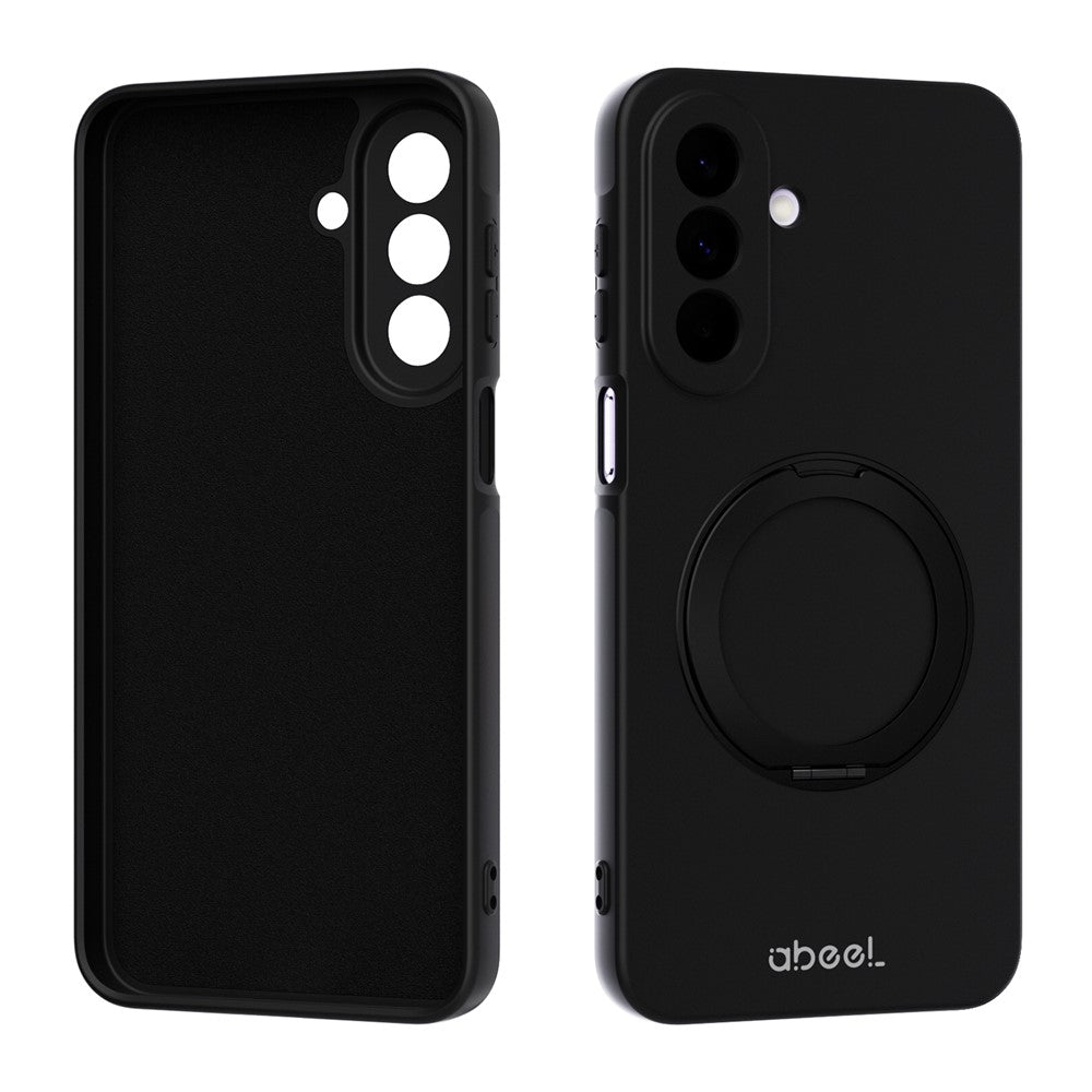 ABEEL For Samsung Galaxy A27 5G Magnetic Case Kickstand Skin Touch Liquid Silicone Phone Cover