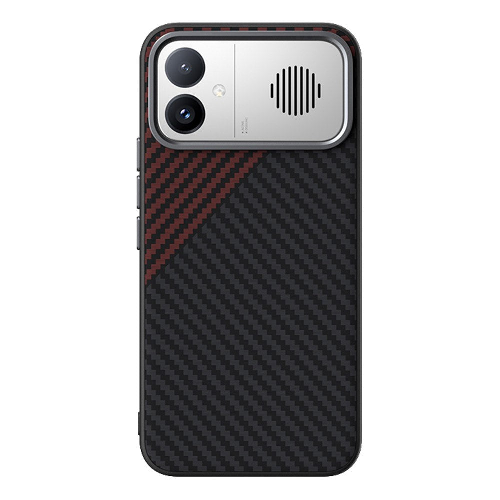 ABEEL For Xiaomi Redmi K90 Max 5G Magnetic Case Carbon Fiber Texture Phone Back Cover
