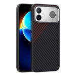 ABEEL For Xiaomi Redmi K90 Max 5G Magnetic Case Carbon Fiber Texture Phone Back Cover