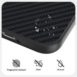 ABEEL For Xiaomi Redmi K90 Max 5G Magnetic Case Carbon Fiber Texture Phone Back Cover