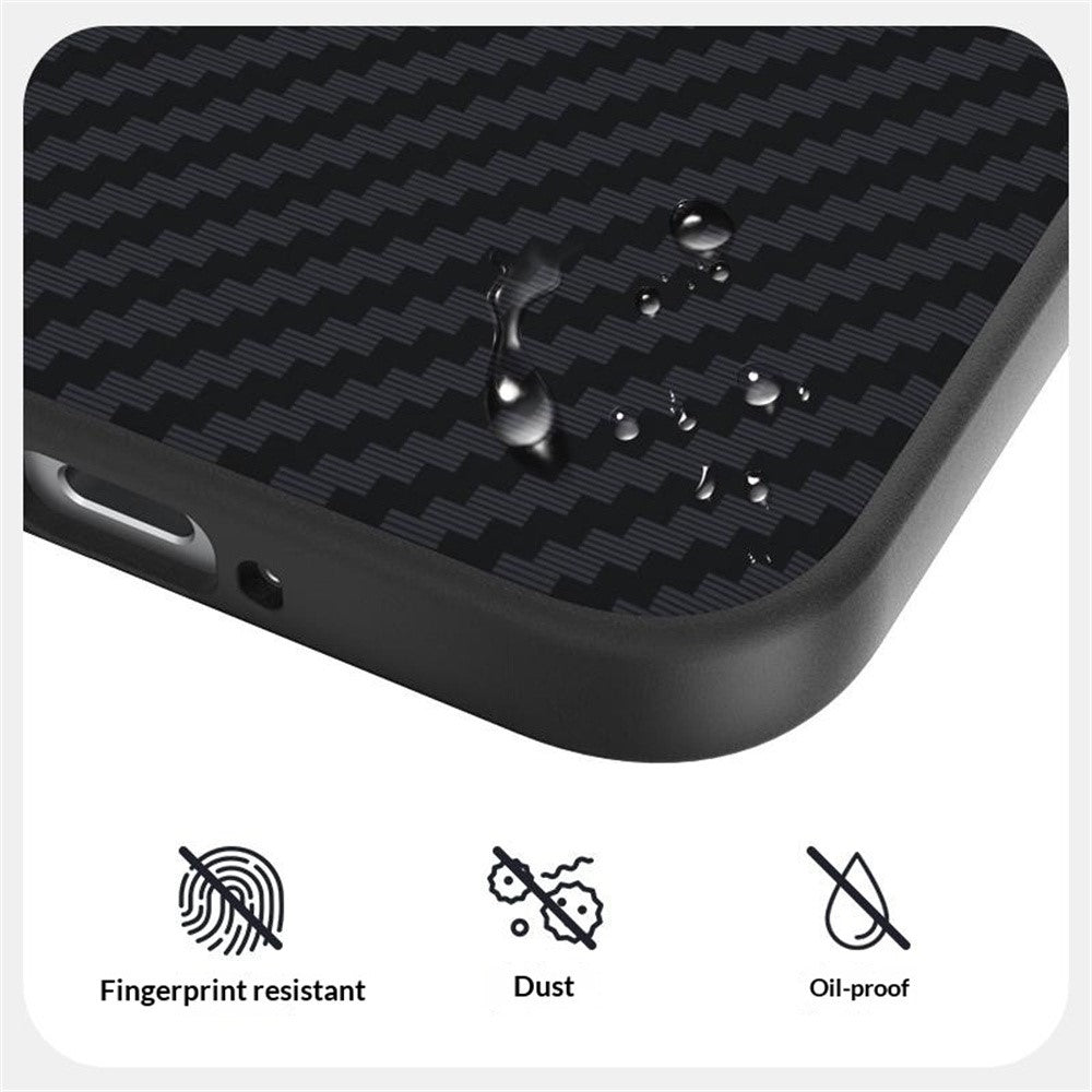 ABEEL For Xiaomi Redmi K90 Max 5G Magnetic Case Carbon Fiber Texture Phone Back Cover
